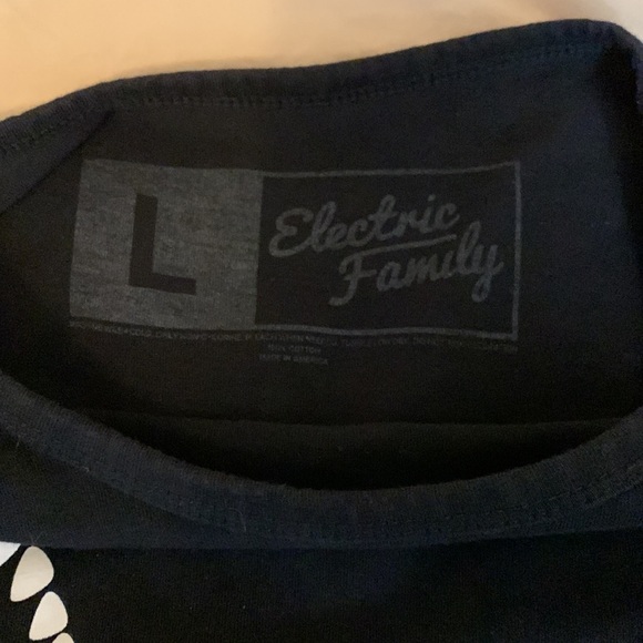 Electric family jauz music has no boundaries edm festival shirt drop hem swoop - Picture 3 of 4
